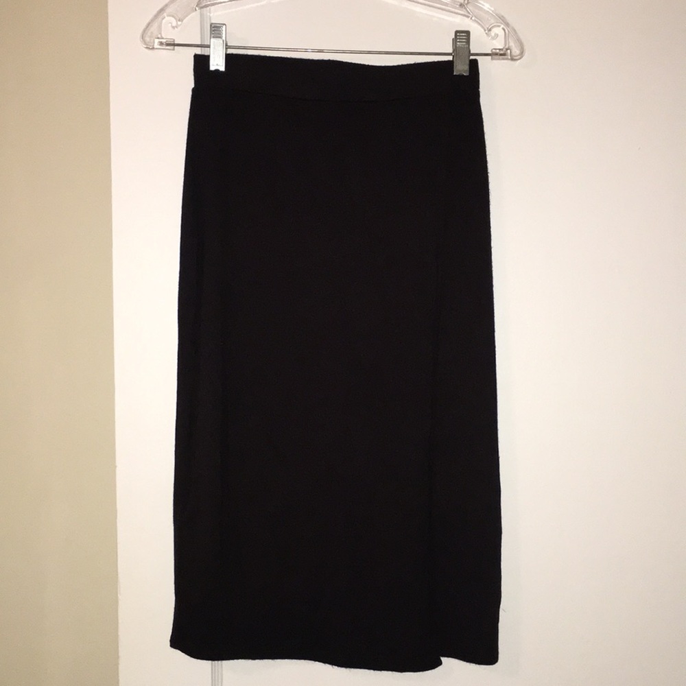 BCBG Generation black midi skirt
